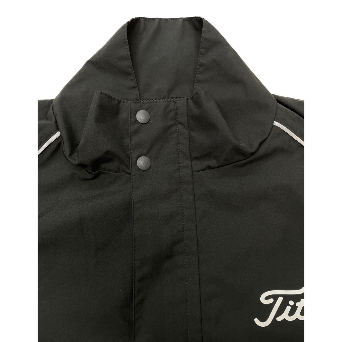 中古 メンズ タイトリスト Titleist レインウエア L 黒 ブラック 2WAY