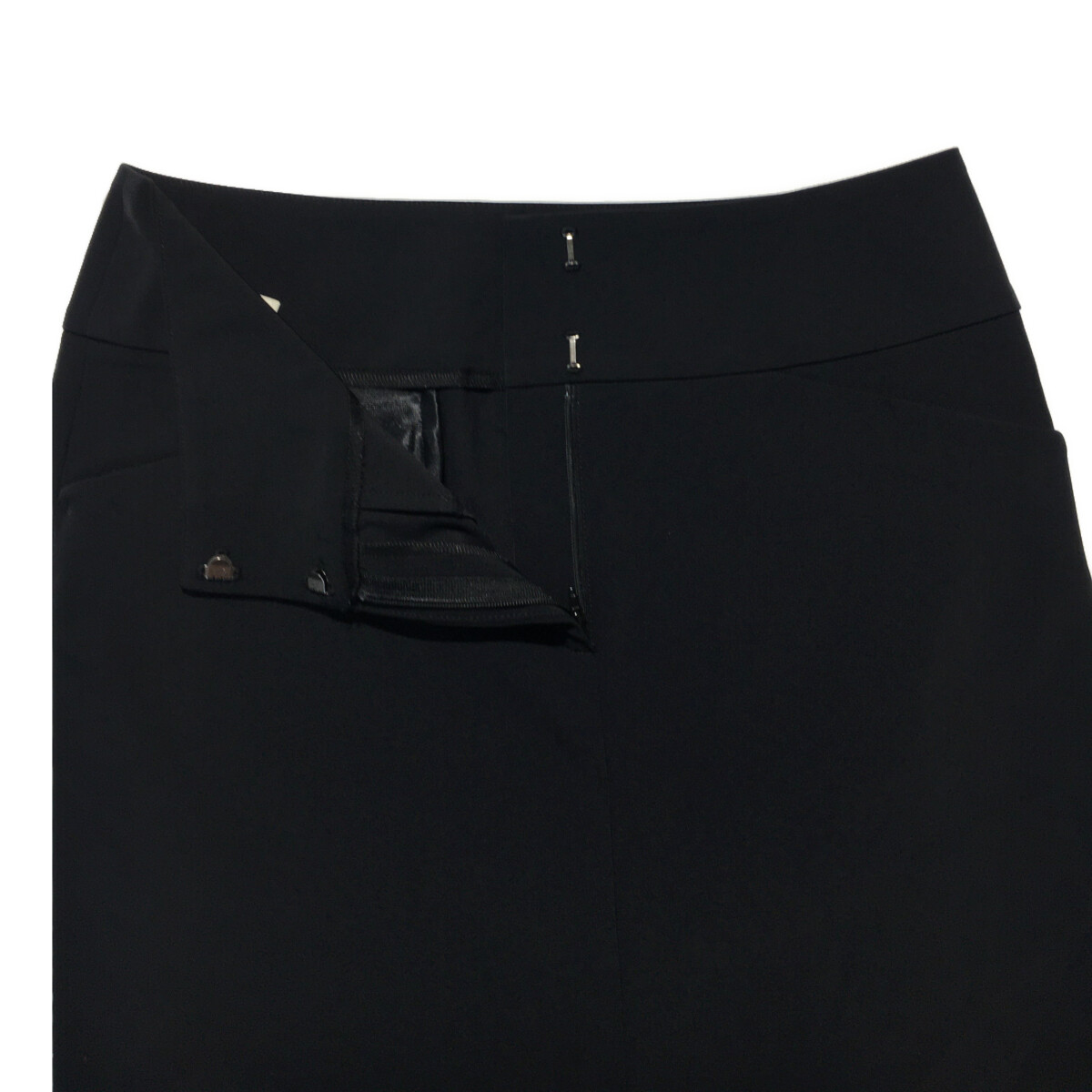 中古 レディース ランバンスポール LANVIN SPORT スカート 38(M) 黒