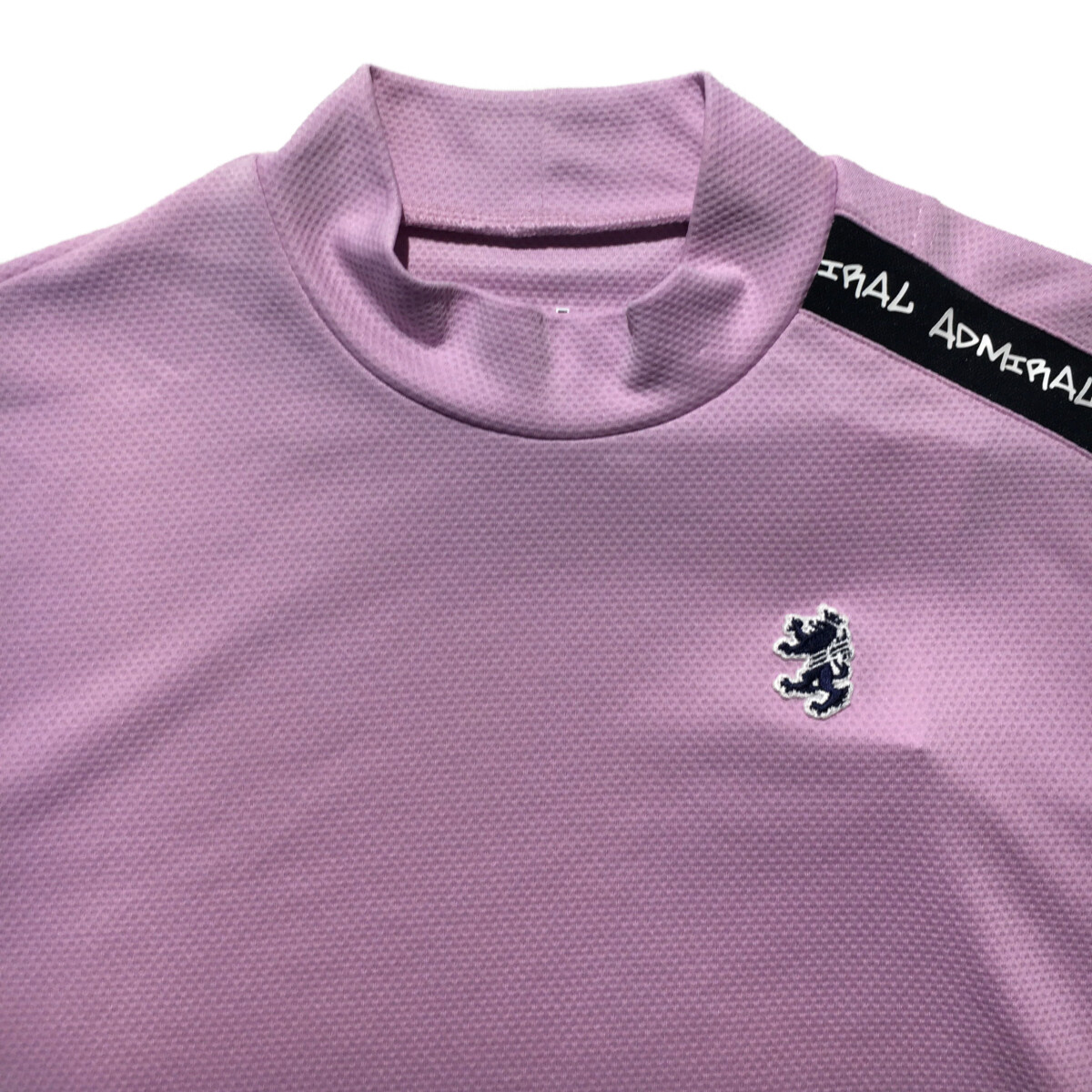 中古 レディース アドミラルゴルフ Admiral Golf 半袖シャツ L ピンク