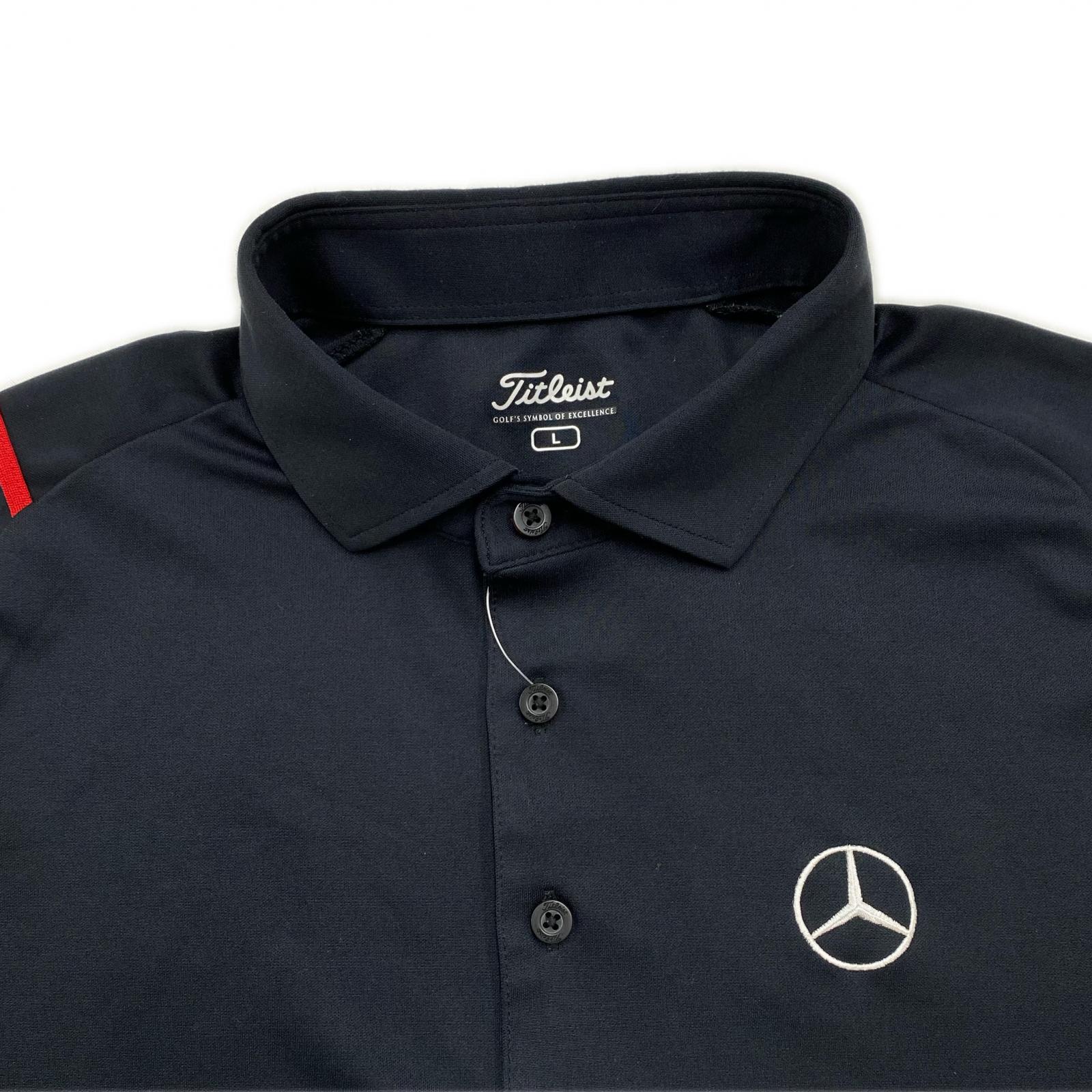 中古 メンズ タイトリスト Titleist 半袖ポロシャツ L ブラック