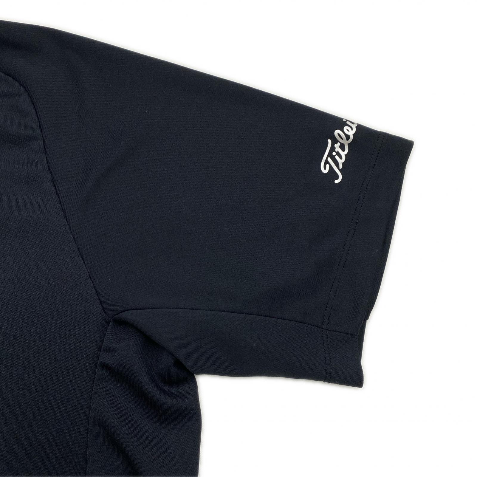 中古 メンズ タイトリスト Titleist 半袖ポロシャツ L ブラック